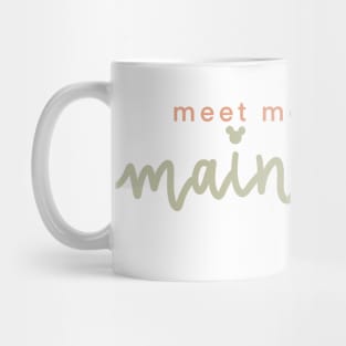 down on main street Mug